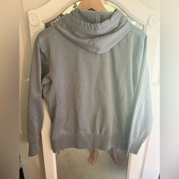 Nike Virginia Tech Hoodie Grey Hoodie Men or Women’s Small Maroon - Picture 3 of 5